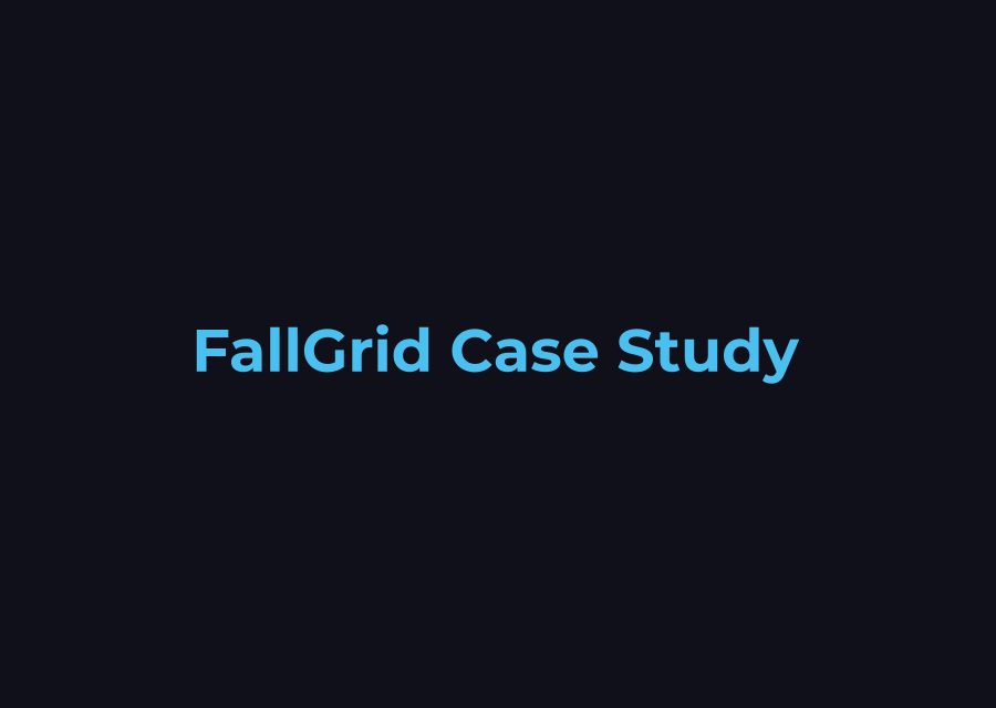 FallGrid case study
